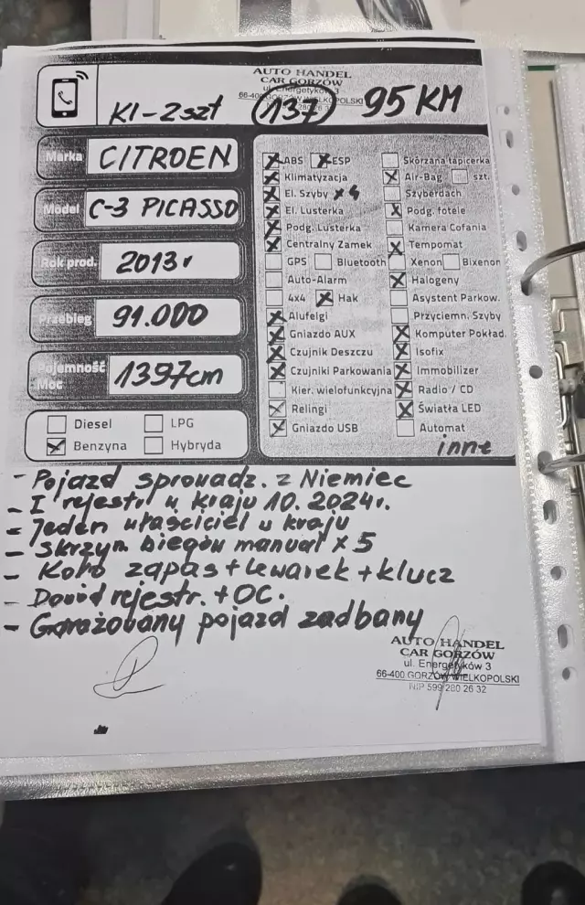 CITROEN C3 Picasso 