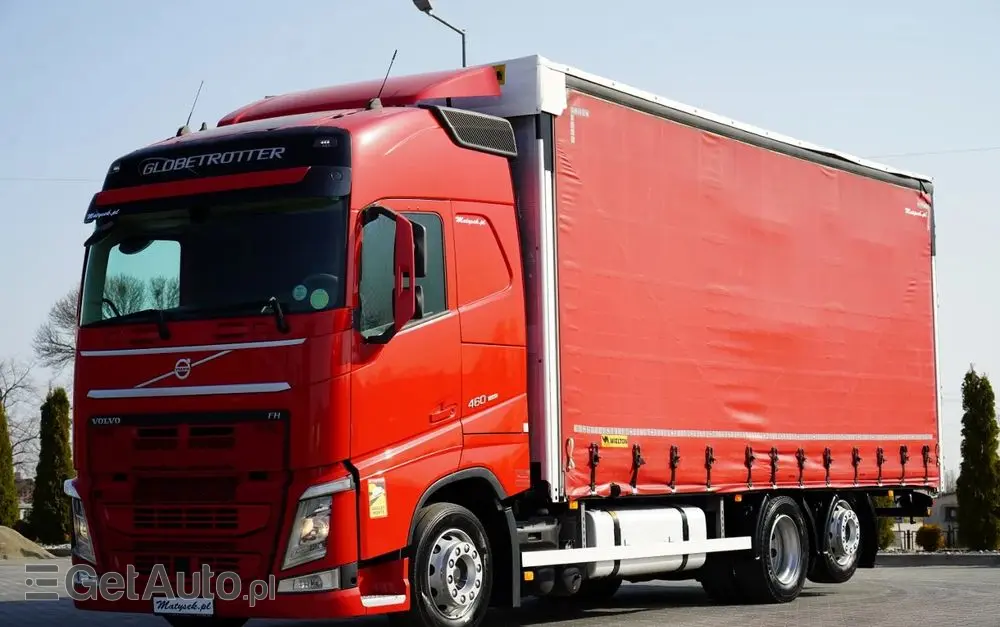 VOLVO FH 460 / FIRANKA 7,4 M  SOLÓWKA / I-SAVE / KLIMA POSTOJOWA / OŚ PODNOSZONA I SKRĘTNA / WIELTON / 