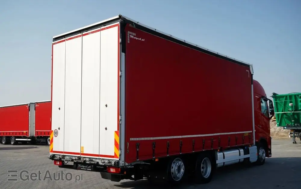 VOLVO FH 460 / FIRANKA 7,4 M  SOLÓWKA / I-SAVE / KLIMA POSTOJOWA / OŚ PODNOSZONA I SKRĘTNA / WIELTON / 