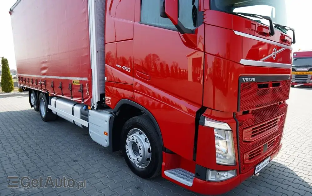 VOLVO FH 460 / FIRANKA 7,4 M  SOLÓWKA / I-SAVE / KLIMA POSTOJOWA / OŚ PODNOSZONA I SKRĘTNA / WIELTON / 