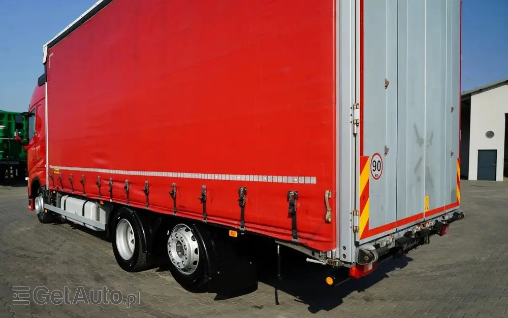 VOLVO FH 460 / FIRANKA 7,4 M  SOLÓWKA / I-SAVE / KLIMA POSTOJOWA / OŚ PODNOSZONA I SKRĘTNA / WIELTON / 