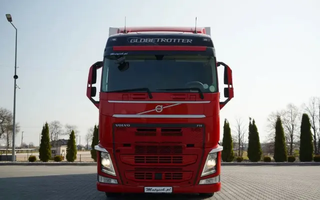 VOLVO FH 460 / FIRANKA 7,4 M  SOLÓWKA / I-SAVE / KLIMA POSTOJOWA / OŚ PODNOSZONA I SKRĘTNA / WIELTON / 