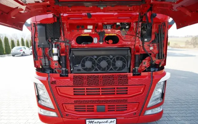 VOLVO FH 460 / FIRANKA 7,4 M  SOLÓWKA / I-SAVE / KLIMA POSTOJOWA / OŚ PODNOSZONA I SKRĘTNA / WIELTON / 