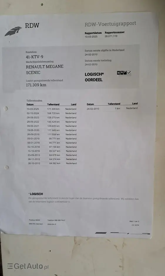 RENAULT Scenic 1.6 16V Expression