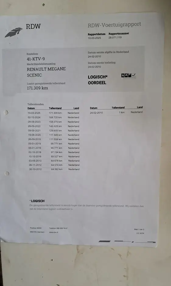 RENAULT Scenic 1.6 16V Expression