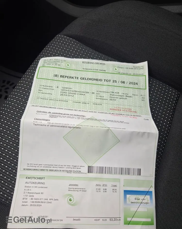 FORD Grand C-MAX 1.6 TDCi Ambiente