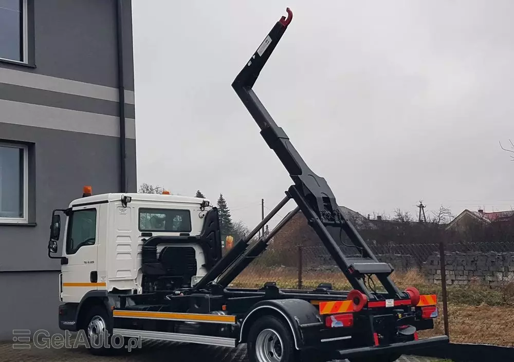 MAN TGL 12.220 HAKOWIEC 4x2 KLIMA DO KONTENERÓW MANUAL 