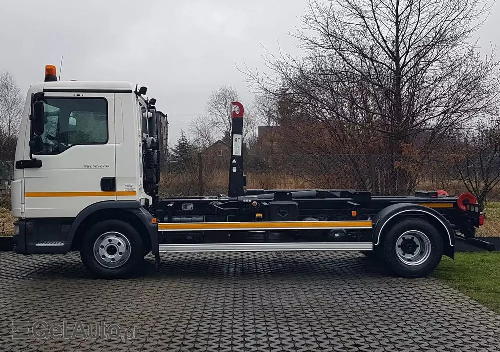 MAN TGL 12.220 HAKOWIEC 4x2 KLIMA DO KONTENERÓW MANUAL 