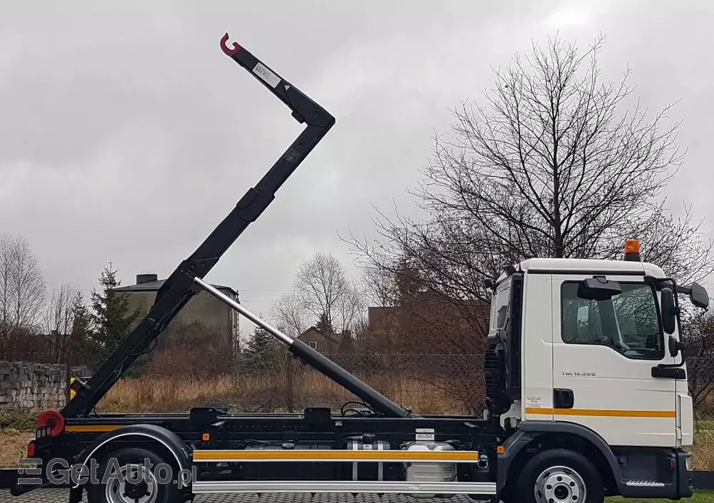 MAN TGL 12.220 HAKOWIEC 4x2 KLIMA DO KONTENERÓW MANUAL 