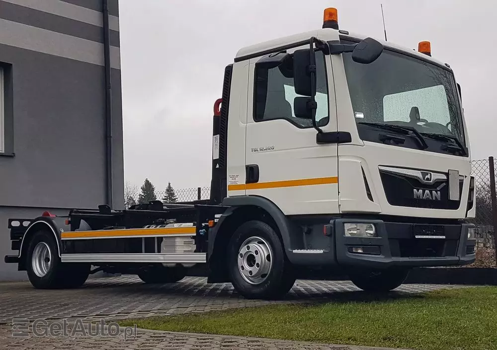 MAN TGL 12.220 HAKOWIEC 4x2 KLIMA DO KONTENERÓW MANUAL 