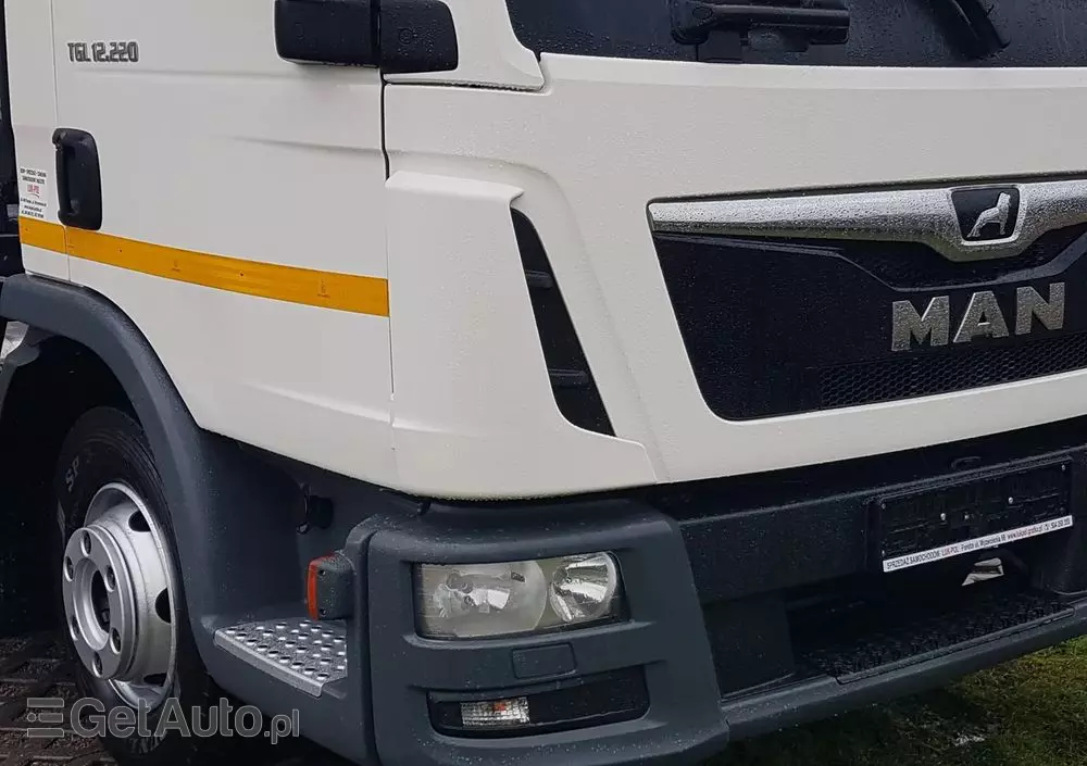 MAN TGL 12.220 HAKOWIEC 4x2 KLIMA DO KONTENERÓW MANUAL 