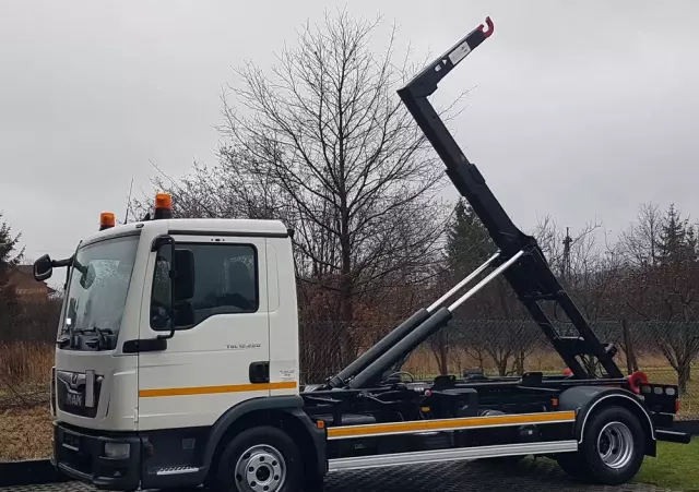 MAN TGL 12.220 HAKOWIEC 4x2 KLIMA DO KONTENERÓW MANUAL 
