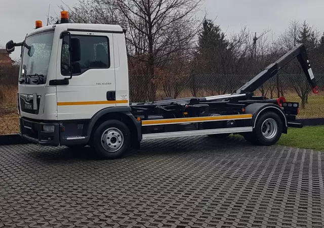 MAN TGL 12.220 HAKOWIEC 4x2 KLIMA DO KONTENERÓW MANUAL 
