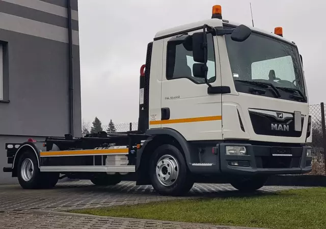 MAN TGL 12.220 HAKOWIEC 4x2 KLIMA DO KONTENERÓW MANUAL 