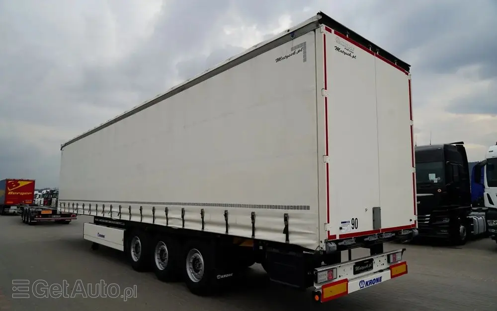 KRONE FIRANKA / 2024 ROK / KOSZ NA PALETY / 2 OSIE PODNOSZONE / MAŁO UŻYWANA / 