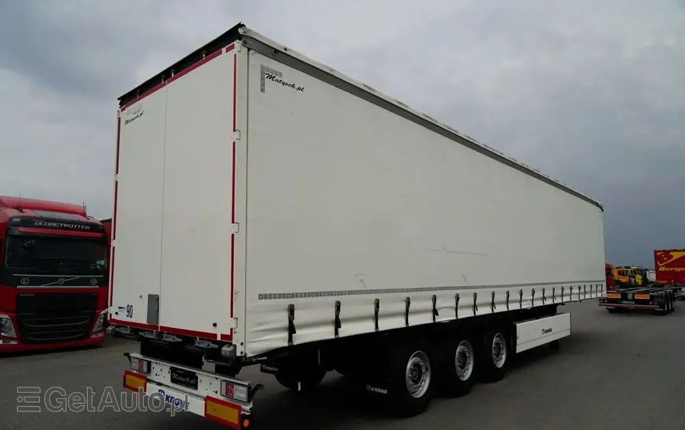 KRONE FIRANKA / 2024 ROK / KOSZ NA PALETY / 2 OSIE PODNOSZONE / MAŁO UŻYWANA / 