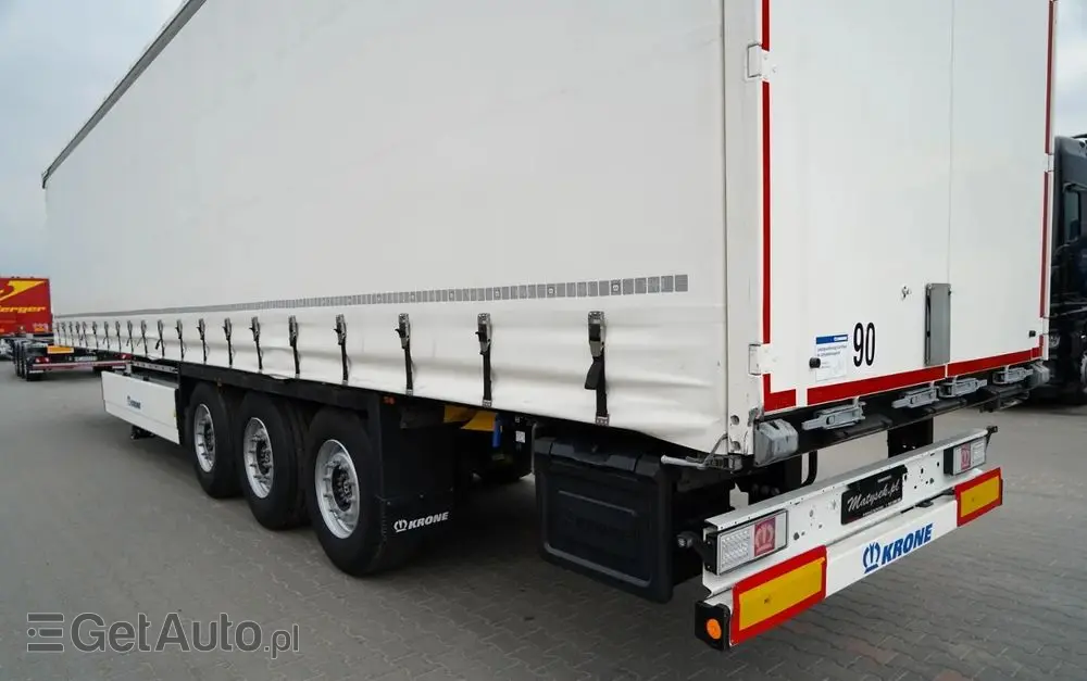 KRONE FIRANKA / 2024 ROK / KOSZ NA PALETY / 2 OSIE PODNOSZONE / MAŁO UŻYWANA / 