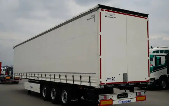 KRONE FIRANKA / 2024 ROK / KOSZ NA PALETY / 2 OSIE PODNOSZONE / MAŁO UŻYWANA / 