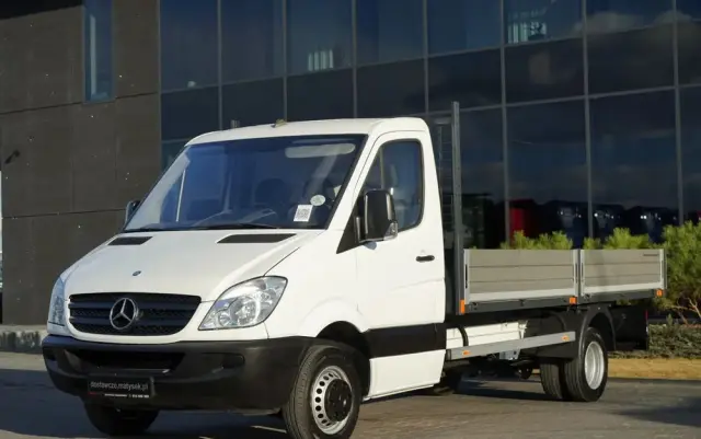 MERCEDES-BENZ SPRINTER / SKRZYNIOWY 4.4 m / MANUAL / BLIŹNIAK 