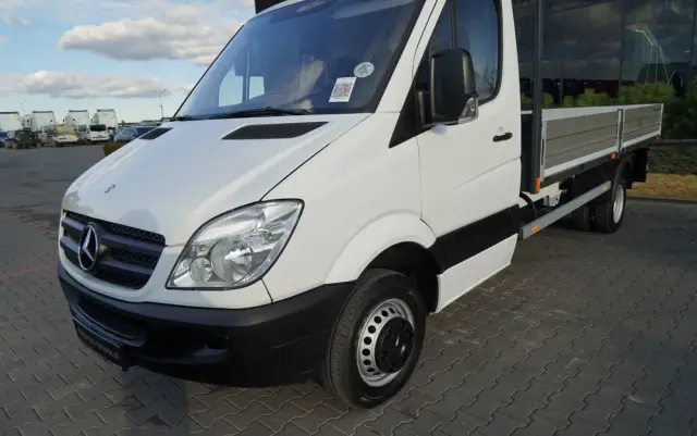 MERCEDES-BENZ SPRINTER / SKRZYNIOWY 4.4 m / MANUAL / BLIŹNIAK 
