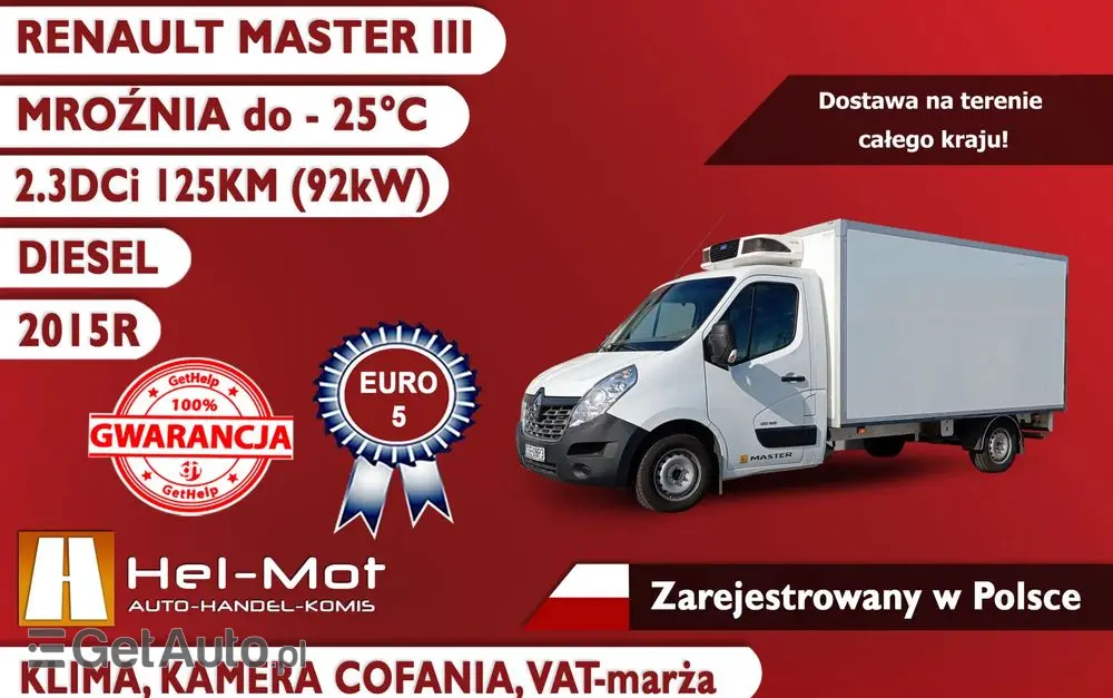RENAULT Master III Mroźnia 