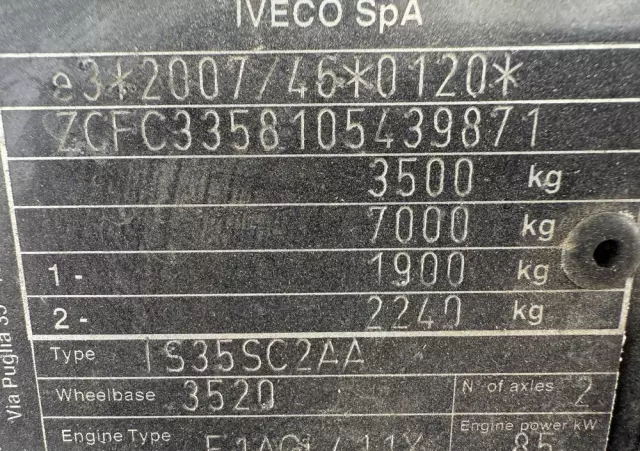 IVECO 2021/Daily/Średni/manual/Klima/Tempomat/ 