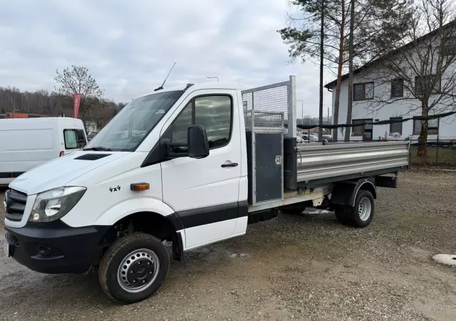 MERCEDES-BENZ 516 CDI 4X4 Kiper Wywrotka IGŁA 