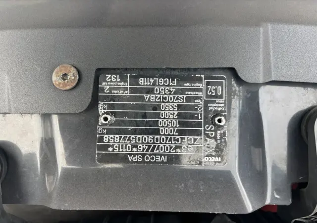 IVECO DAILY 70C18,72C17,70C17,65C17,72C15,70C15 KILKA SZTUK 