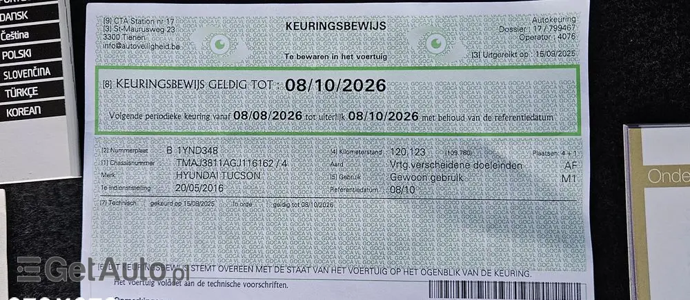 HYUNDAI Tucson 1.6 GDI BlueDrive Style 2WD