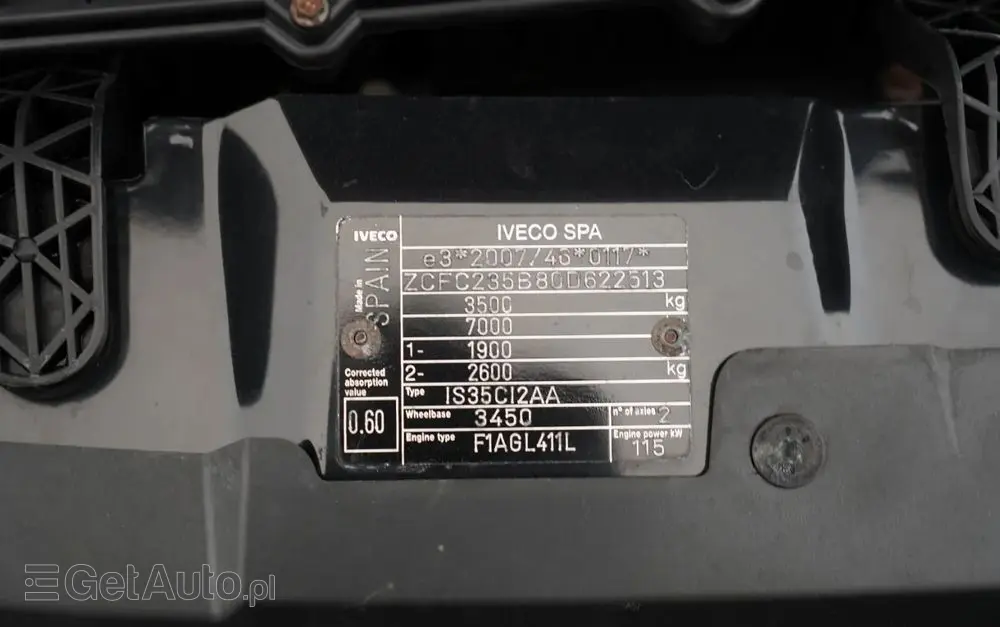 IVECO DAILY 35-160 / WYWROTKA TYLNOZSYPOWA / BLOKADA MOSTU /  BLIŹNIAK / AUTOMAT  / SPROWADZONY 