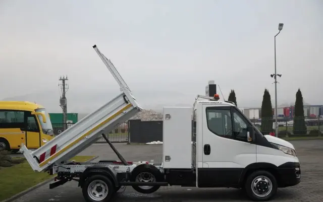 IVECO DAILY 35-160 / WYWROTKA TYLNOZSYPOWA / BLOKADA MOSTU /  BLIŹNIAK / AUTOMAT  / SPROWADZONY 