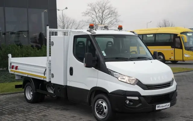 IVECO DAILY 35-160 / WYWROTKA TYLNOZSYPOWA / BLOKADA MOSTU /  BLIŹNIAK / AUTOMAT  / SPROWADZONY 
