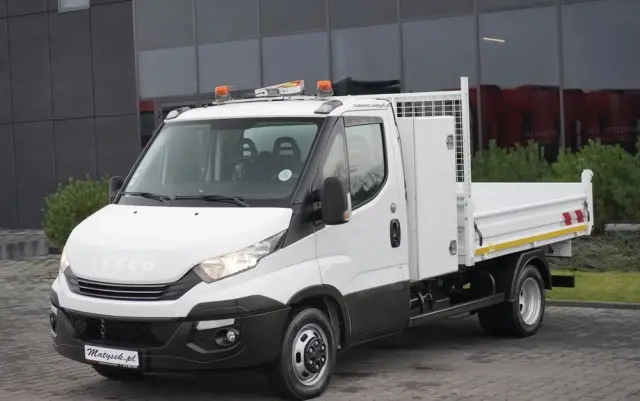 IVECO DAILY 35-160 / WYWROTKA TYLNOZSYPOWA / BLOKADA MOSTU /  BLIŹNIAK / AUTOMAT  / SPROWADZONY 