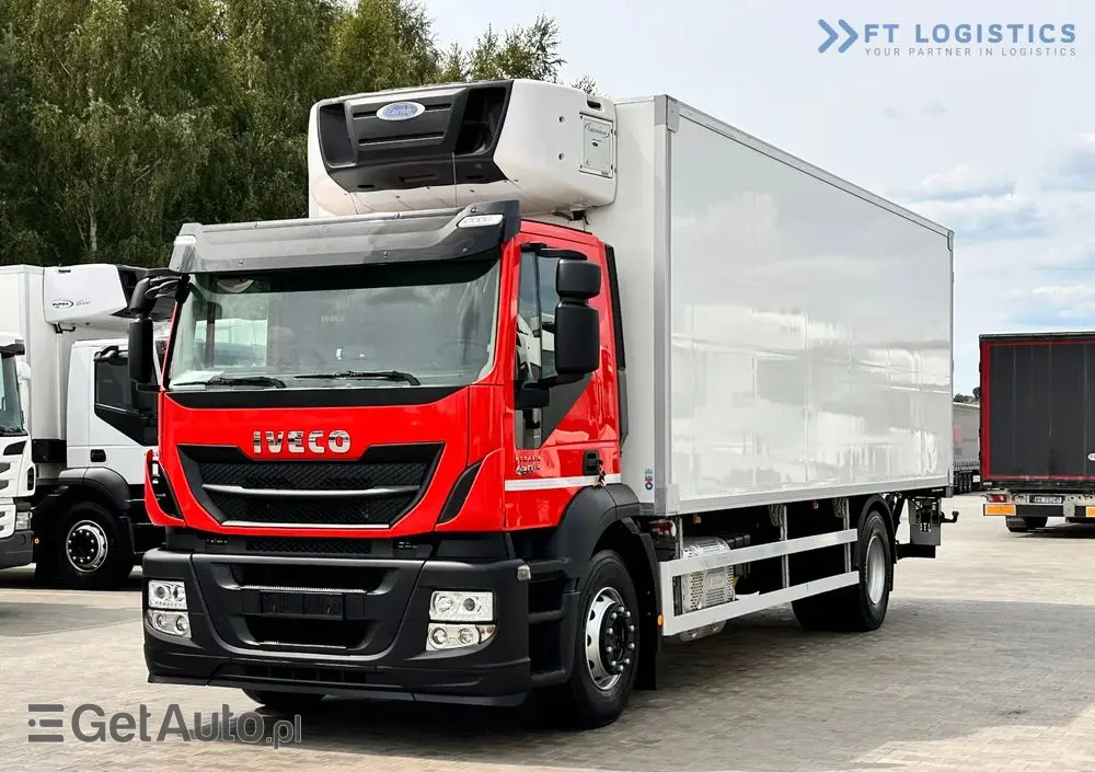 IVECO STRALIS 420 euro 6 / Chłodnia /Carrier Supra 1150 SILENT / Winda / 19 paletowe / STAN IDEALNY! 