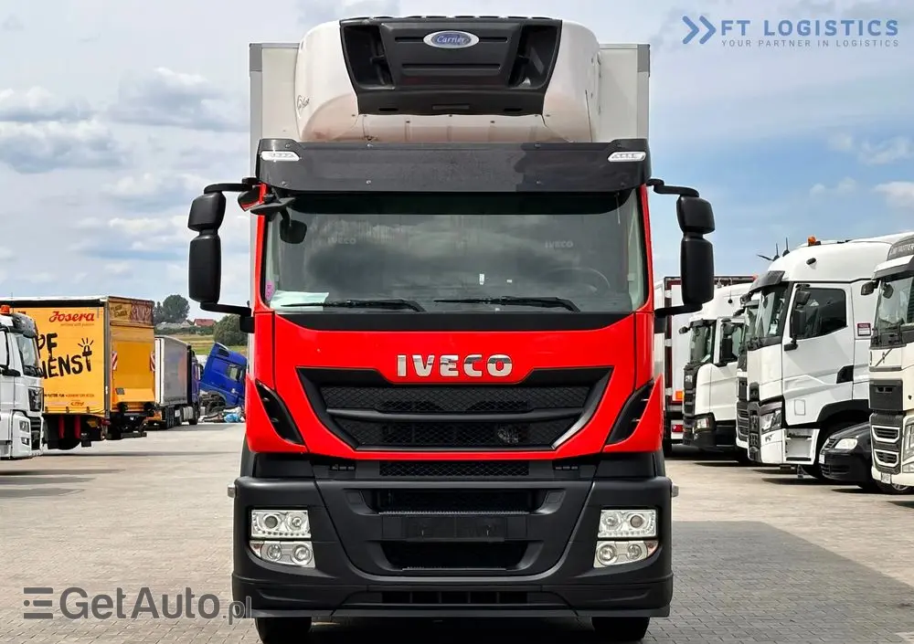 IVECO STRALIS 420 euro 6 / Chłodnia /Carrier Supra 1150 SILENT / Winda / 19 paletowe / STAN IDEALNY! 