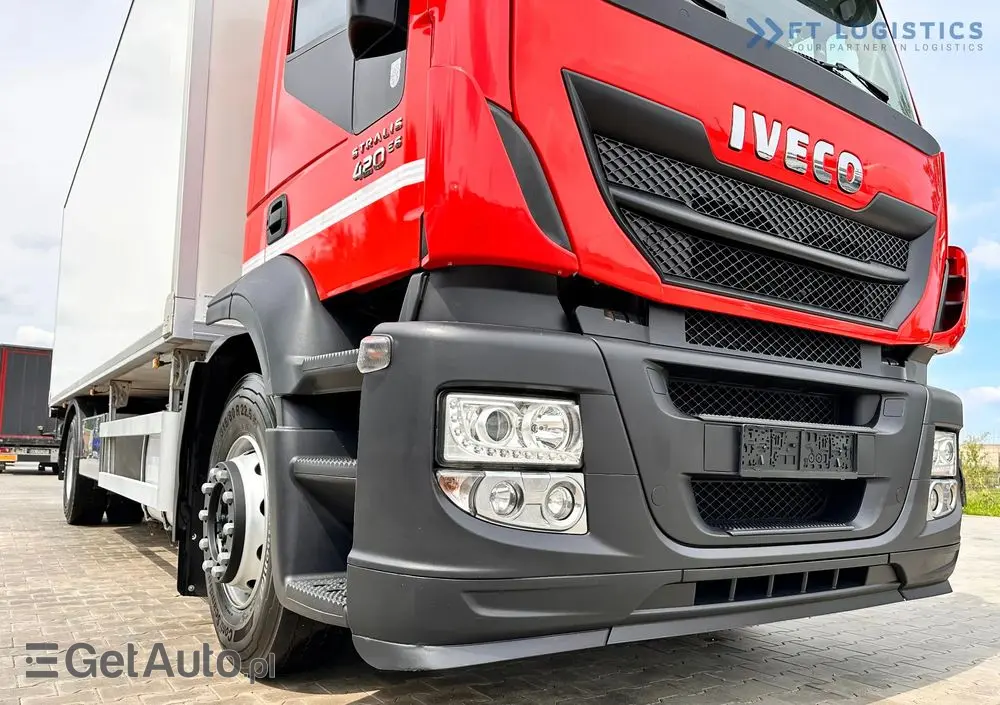 IVECO STRALIS 420 euro 6 / Chłodnia /Carrier Supra 1150 SILENT / Winda / 19 paletowe / STAN IDEALNY! 
