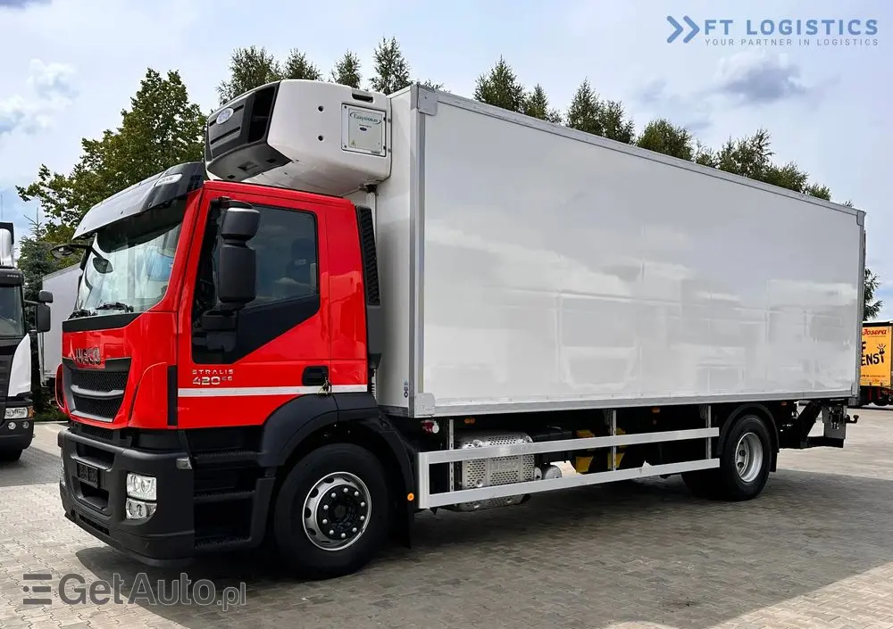 IVECO STRALIS 420 euro 6 / Chłodnia /Carrier Supra 1150 SILENT / Winda / 19 paletowe / STAN IDEALNY! 