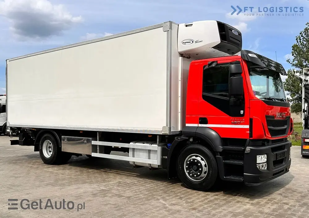 IVECO STRALIS 420 euro 6 / Chłodnia /Carrier Supra 1150 SILENT / Winda / 19 paletowe / STAN IDEALNY! 