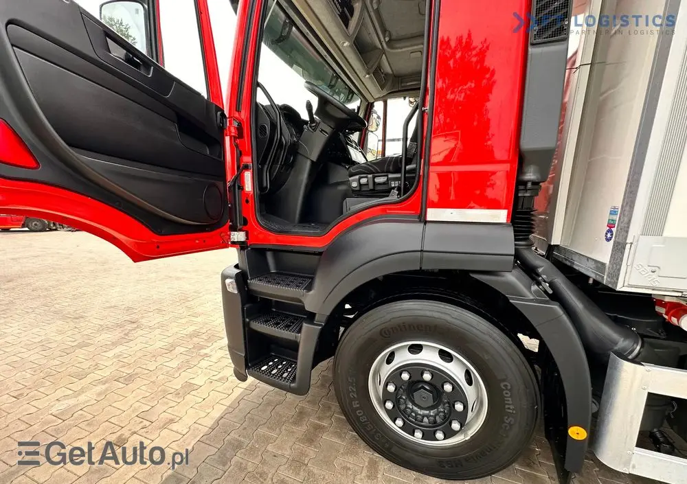 IVECO STRALIS 420 euro 6 / Chłodnia /Carrier Supra 1150 SILENT / Winda / 19 paletowe / STAN IDEALNY! 