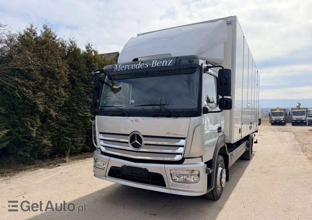 MERCEDES-BENZ ATEGO 1527 /EURO 6 /KONTENER+WINDA/IZOTERMA/ASO/NISKI PRZEBIEG/ 