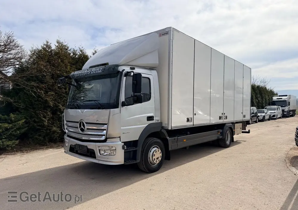 MERCEDES-BENZ ATEGO 1527 /EURO 6 /KONTENER+WINDA/IZOTERMA/ASO/NISKI PRZEBIEG/ 