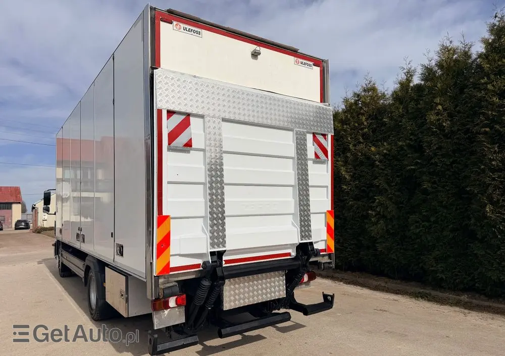 MERCEDES-BENZ ATEGO 1527 /EURO 6 /KONTENER+WINDA/IZOTERMA/ASO/NISKI PRZEBIEG/ 