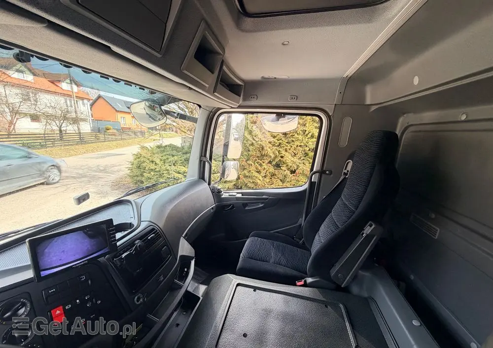 MERCEDES-BENZ ATEGO 1527 /EURO 6 /KONTENER+WINDA/IZOTERMA/ASO/NISKI PRZEBIEG/ 