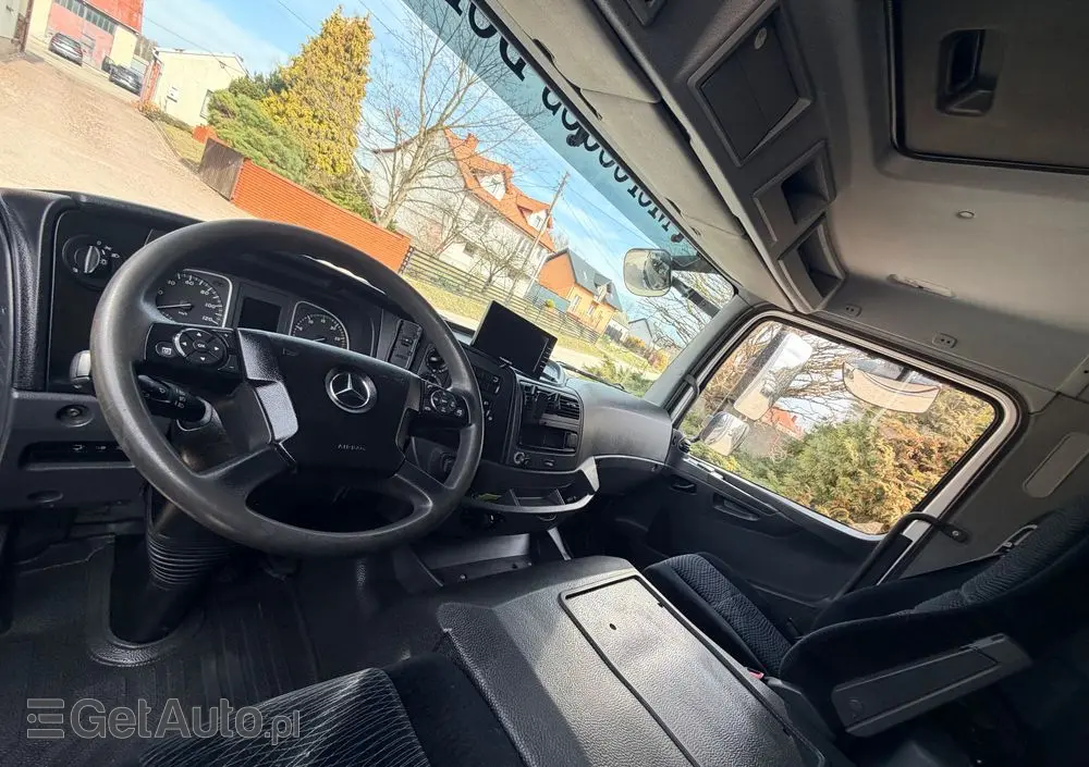MERCEDES-BENZ ATEGO 1527 /EURO 6 /KONTENER+WINDA/IZOTERMA/ASO/NISKI PRZEBIEG/ 