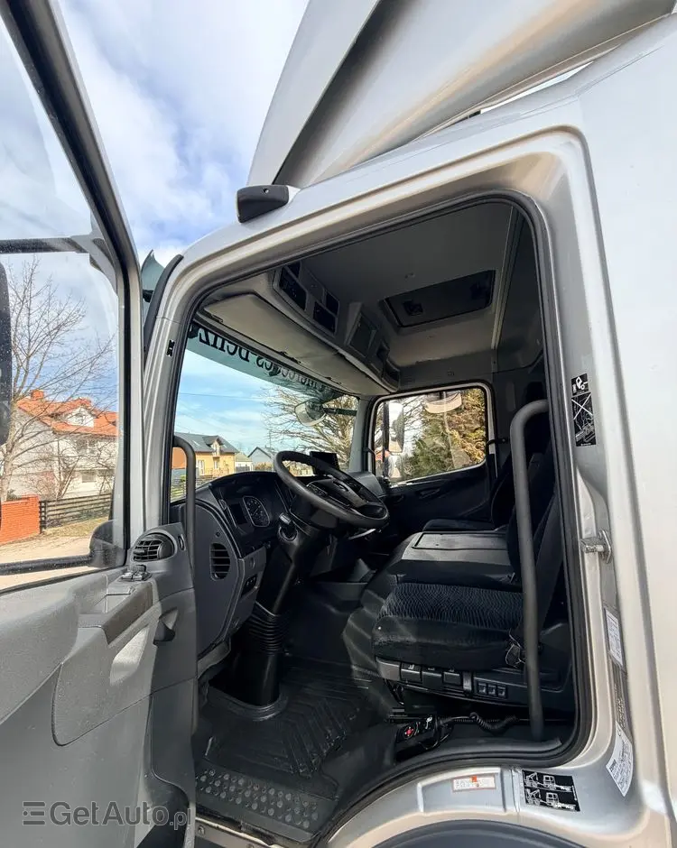 MERCEDES-BENZ ATEGO 1527 /EURO 6 /KONTENER+WINDA/IZOTERMA/ASO/NISKI PRZEBIEG/ 
