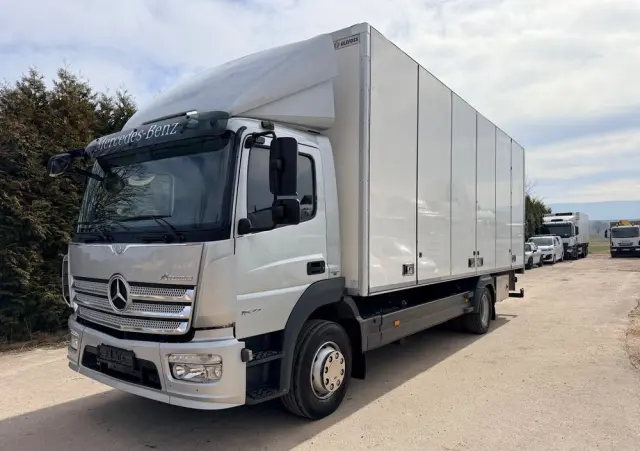 MERCEDES-BENZ ATEGO 1527 /EURO 6 /KONTENER+WINDA/IZOTERMA/ASO/NISKI PRZEBIEG/ 