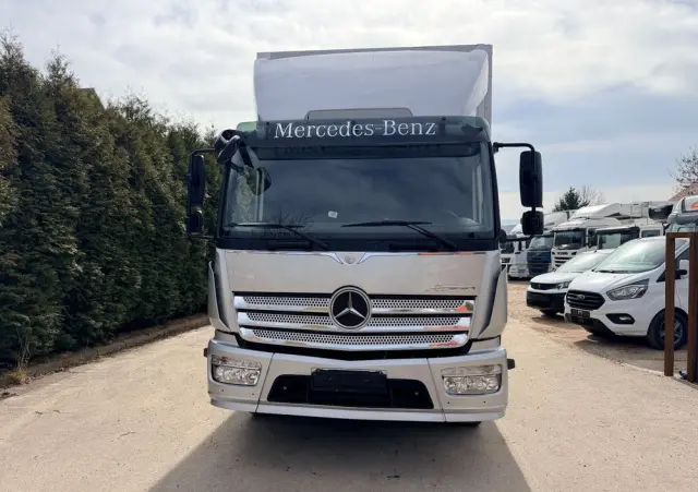 MERCEDES-BENZ ATEGO 1527 /EURO 6 /KONTENER+WINDA/IZOTERMA/ASO/NISKI PRZEBIEG/ 