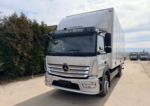 MERCEDES-BENZ ATEGO 1527 /EURO 6 /KONTENER+WINDA/IZOTERMA/ASO/NISKI PRZEBIEG/ 