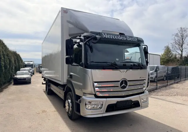 MERCEDES-BENZ ATEGO 1527 /EURO 6 /KONTENER+WINDA/IZOTERMA/ASO/NISKI PRZEBIEG/ 