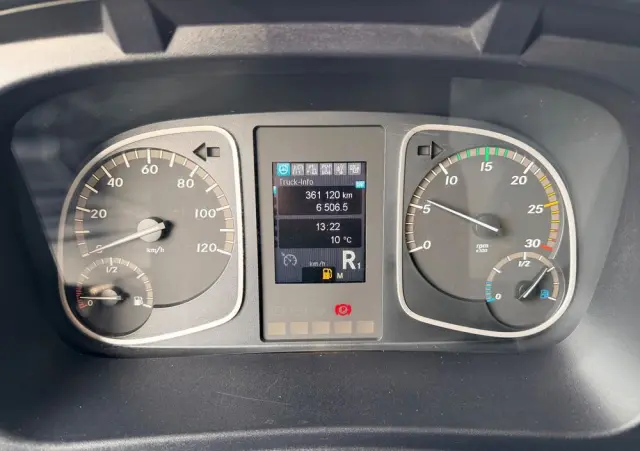 MERCEDES-BENZ ATEGO 1527 /EURO 6 /KONTENER+WINDA/IZOTERMA/ASO/NISKI PRZEBIEG/ 